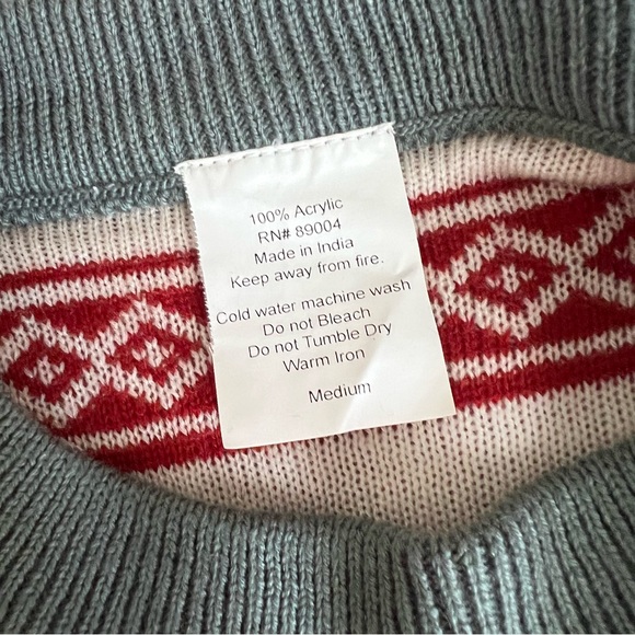 SOUTHERN COMFORT ugly Christmas sweater Size M - Picture 4 of 4